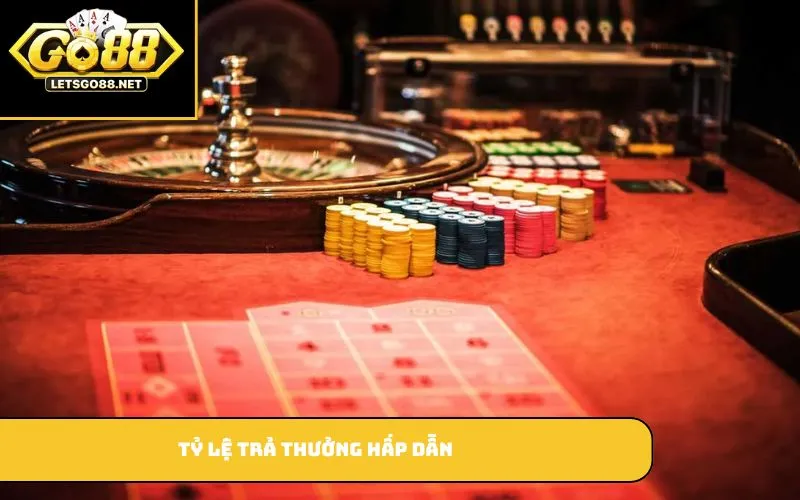 Roulette GO88 – Game Casino Hấp Dẫn Với Cách Chơi Đơn Giản Tỷ lệ trả thưởng hấp dẫn